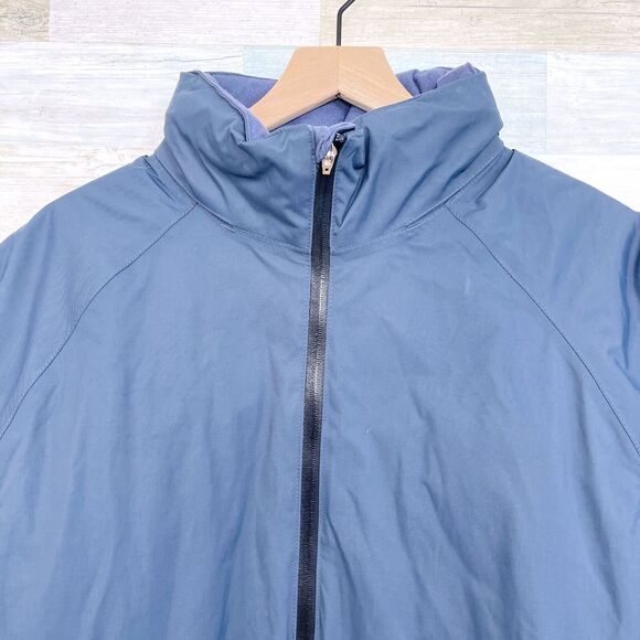 Lands End Squall Waterproof Insulated Hooded Jacket Gray L - Picture 2 of 8